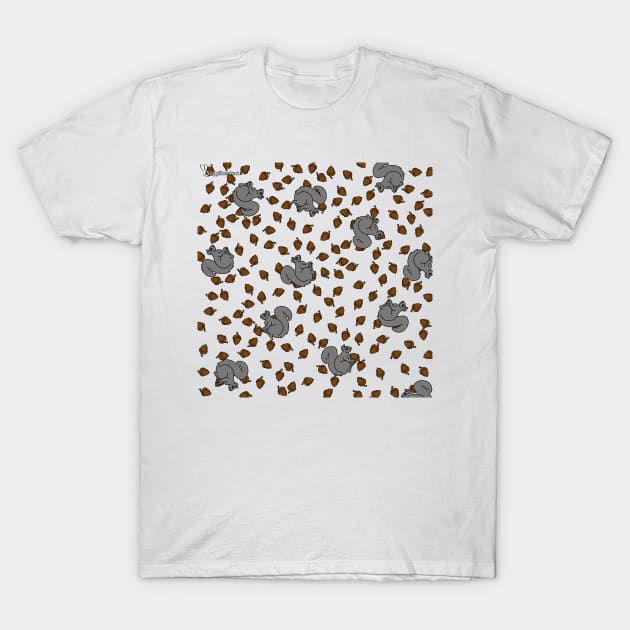 Feeling Nutty T-Shirt by jgilbankart